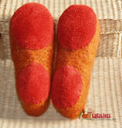 felted slippers bulky lopi