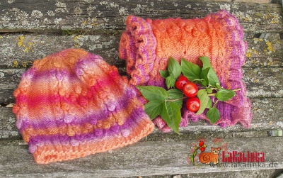 knitting pattern scarf design Olga Beckmann