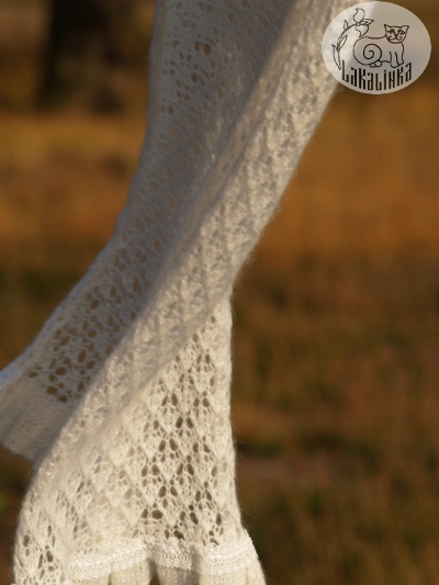 OSnowflake scarf Knitting pattern