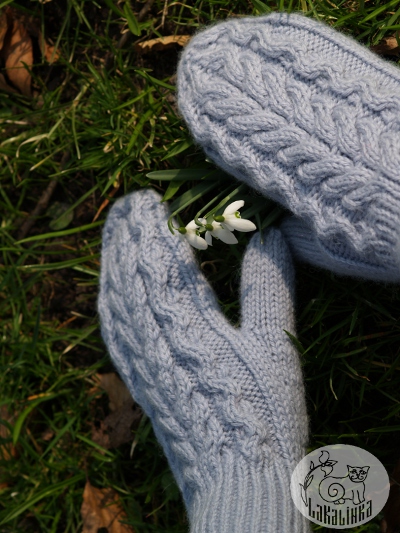 cable mittens pattern