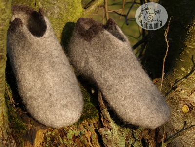 Felted slippers pattern